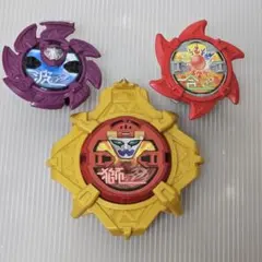 ニンニンジャー オトモ忍シュリケン 覇王 サーファーマル 非売品 3点