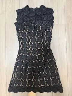 Andy アンディ 総レース ミニドレス ブラック Sサイズ キャバドレス