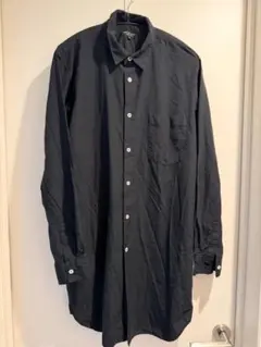 コムデギャルソンオムプリュス AD2017 ロングシャツ 黒 S