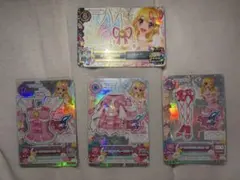 アイカツ　星宮いちご　オーロラキスコーデ　全4枚セット　プレミアムカード　排出版