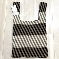 ニットバックラージ エコバック 大きめ　新品未使用　HundRed