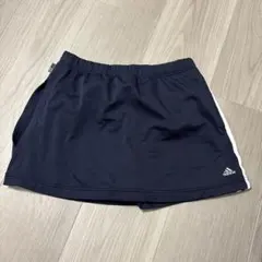 adidas ネイビー スポーツスカート