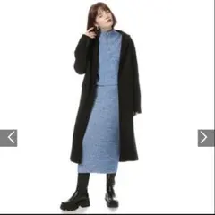 sly BOXY CHESTER COAT チェスターコート　1 黒のサムネイル