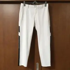 adabatアダバット メンズ シャドーチェック ストレッチ ロングパンツ 