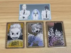 ヒロアカ 通形ミリオ 波動ねじれ 天喰環 箔押しクリアカード メモリアル