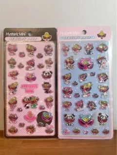 ヒスミニ ヒステリックミニ ボンボンドロップ シール 硬い 2種セット♡