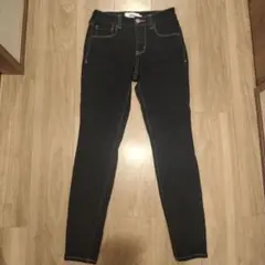 AZUL BY MOUSSY　ダークブルー スキニーデニム XS