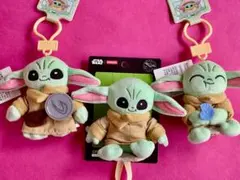 新品】マンダロリアン：グローグー 肩のり トーキング ぬいぐるみ