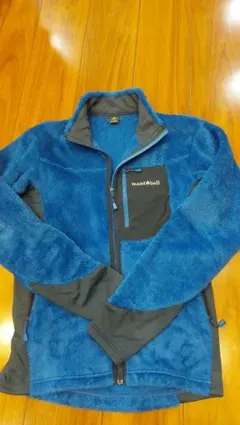 モンベル ジャケットフリース 紺 レディースMサイズ