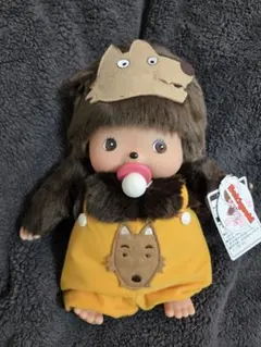 ビンテージ ヒョウ モンチッチ エンドーチェーン monchhichi 3385