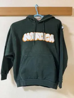 Nautica ダークグリーン フード付きパーカー