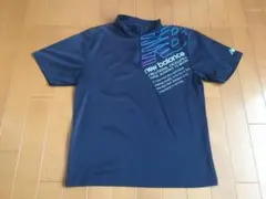 New Balance ハーフジップ ゴルフシャツ ネイビー Mサイズのサムネイル
