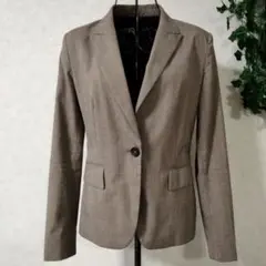 ZARA ブレザー　チェックジャケット