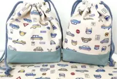 【04】お弁当袋セット　コップ袋　ランチョンマット 25×35