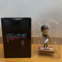 千葉ロッテマリーンズ 荻野貴司 ボブルヘッド ブラックサマー #0