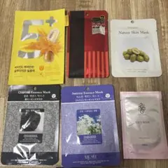 シートマスク　パック　６枚セット　ナンバーズイン5番　ダーママスク