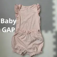 【GAP】フリル付きロンパースとパンツセット80サイズ⑤