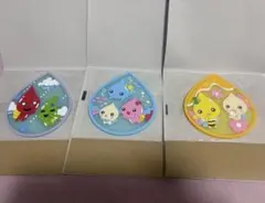 しずくちゃん クリアラバーコースター 全種 うるおいみるみるハニーはなぢはなたれ