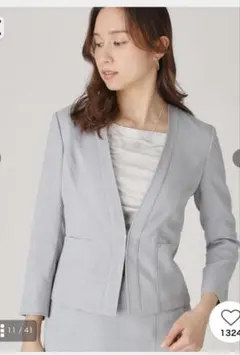 クードシャンスCOUP DE CHANCE ノーカラージャケット　セットアップ