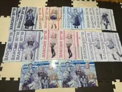 ブルーアーカイブ　クリアファイル　コンプリートセット　ローソン　20枚