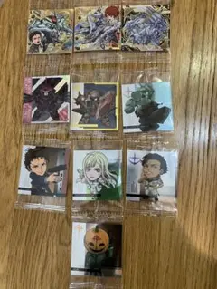にふぉるめーしょんガンダム　ウエハース　シール　閃光のハサウェイ　10枚セット