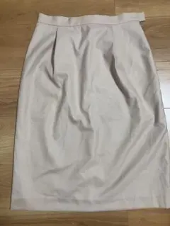 ナノユニバース　ピンク タイトスカート