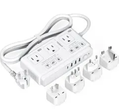 変圧器 海外旅行用韓国220vから100v TESSAN 海外変圧器 SEタイプ