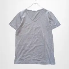 エアロポステール コットン100%tシャツ カットソーVネック 無地 シンプルのサムネイル