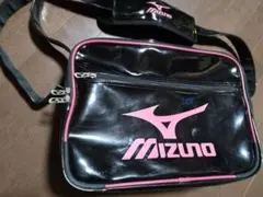 ⭐値下げ⭐Mizuno ショルダーバッグ 黒 ピンク
