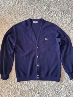 IZOD LACOSTE ラコステ　70-80s アクリルカーディガン　L