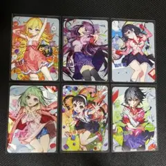 物語シリーズ ENCOUNTER 遭遇 トレカ 6枚セット