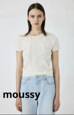 MOUSSY NECK STRAP ジャガード TEEのサムネイル
