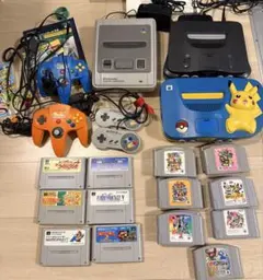 ニンテンドー64、スーパーファミコン セット