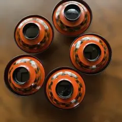 お正月の雑煮などに蓋付き椀 5個セット