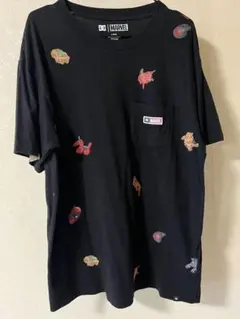 DC SHOECOUSA MARVEL 半袖 Tシャツ ブラック L