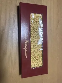 Salvatore Ferragamo ネクタイ アニマル柄 イエロー