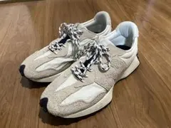New Balance W327 ホワイト/ベージュ 23.5 シップスエニィ - メルカリ
