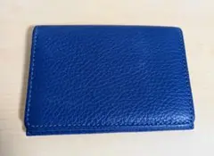 名刺入れ　青