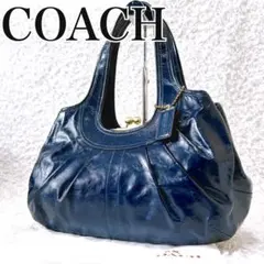 希少✨ COACH エルゴ プリーテッド フレーム サッチェル がま口 レザー 楽天市場】【バッグ】COACH コーチ エルゴレザー プリーテッド