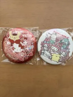 サンリオキャラクターズ BIG缶バッジ 2個セット