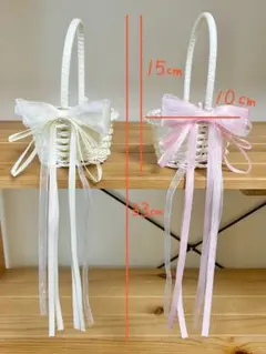 リングピロー かごとケース2個セット