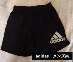 adidas ブラック ショートパンツ 5インチ　インナー付　おまけシャツ付