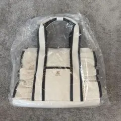 NICE CLAUP ノベルティ バック アイボリー