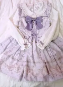 LIZLISA リズリサ Girls Party ワンピース パープル