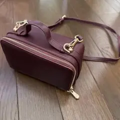 ボルドー　2waybag