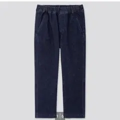 【ユニクロ】キッズ ストレッチ  ウォーム  イージーパンツ  110