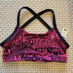 ZUMBA ズンバ　ブラトップ　トップス　正規品　Mサイズ　ピンク　ブラック