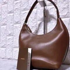 【極美品】ヒロフ ショルダーバッグ ワンショルダー トートバッグ ブラウン