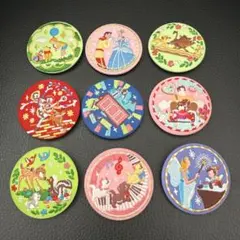 ディズニー　刺繍缶バッジ