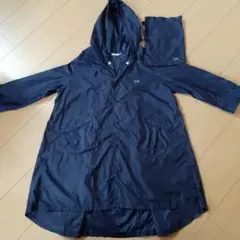 POMPKINSポプキンズ リボン刺しゅうレインコート120cm 受験